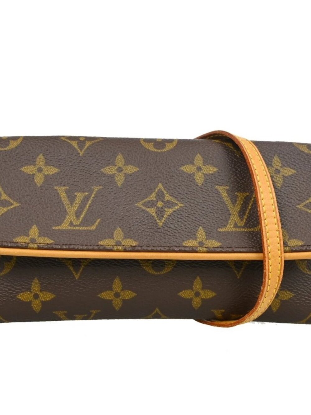 LOUIS VUITTON POCHETTE TWIN PM SHOULDER BAG MONOGRAM
